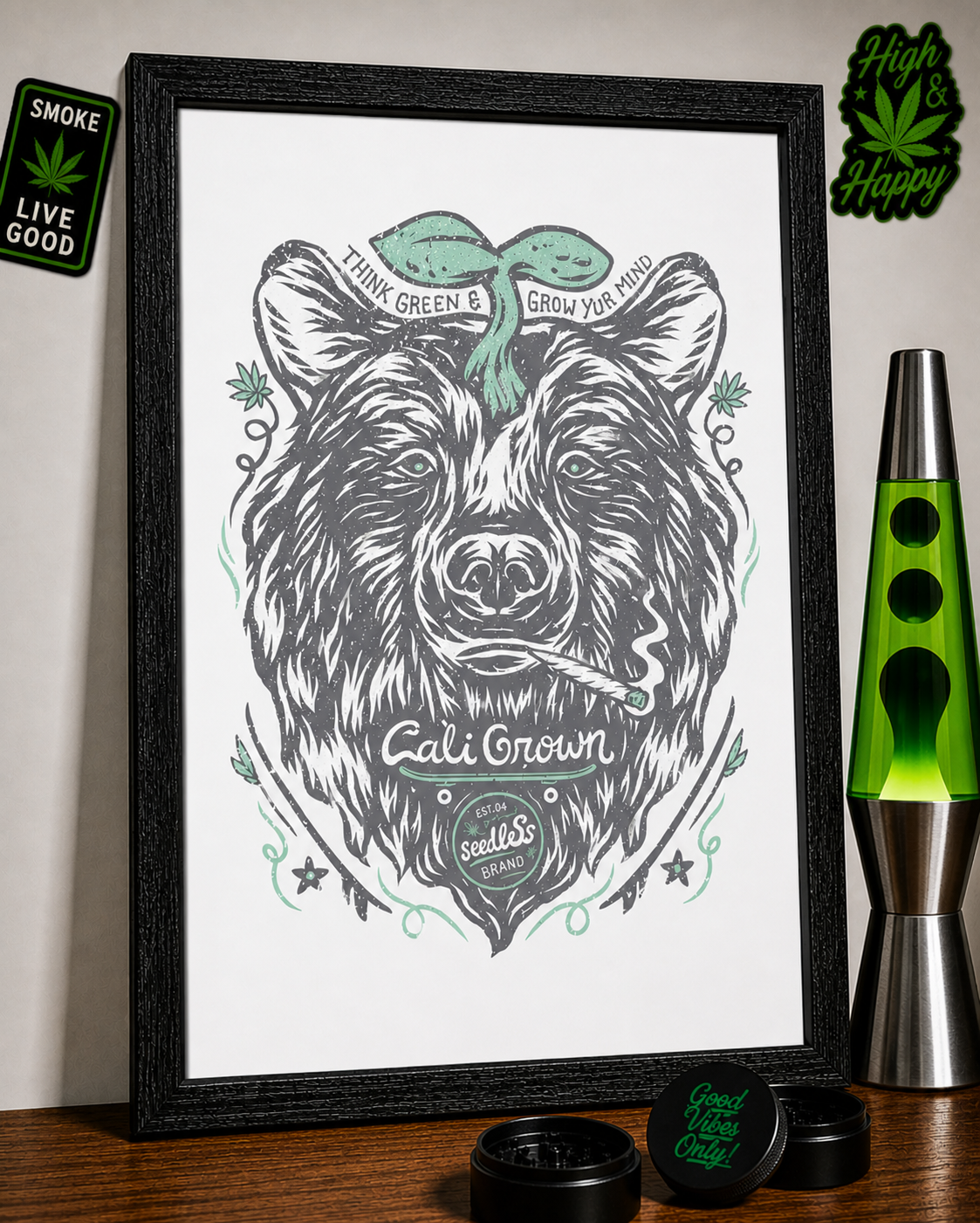 Art Print : Cali Grown