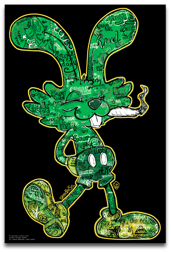 Art Print : Grow Bunny
