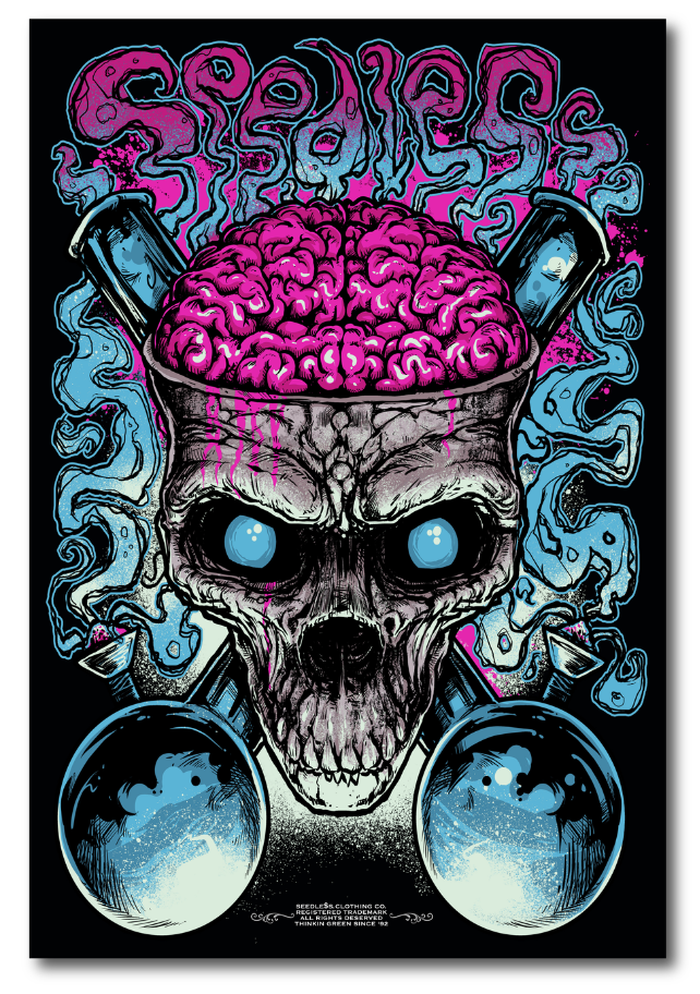 Art Print : GM Skully