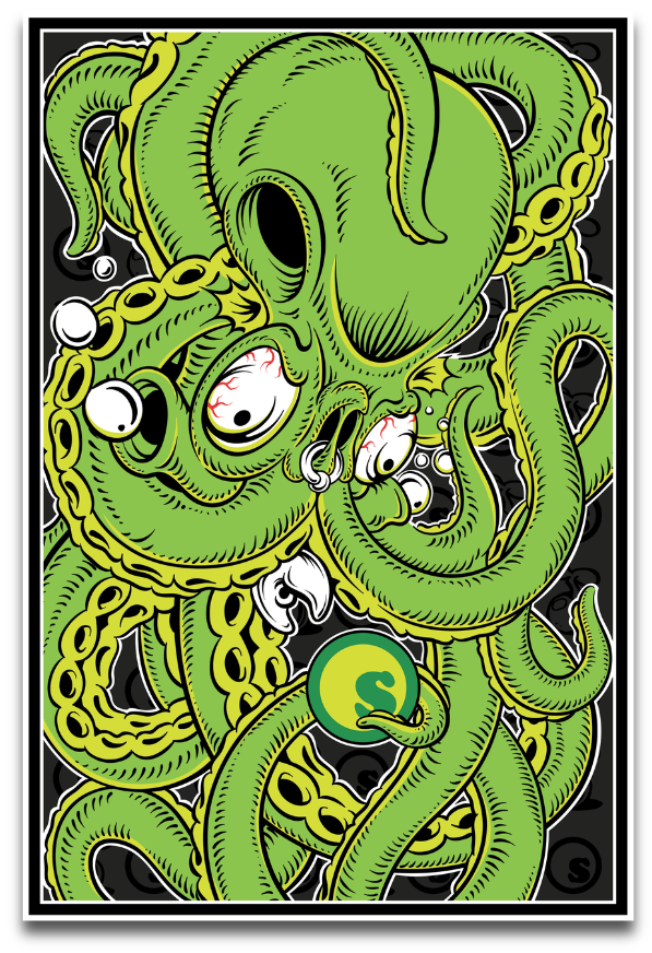 Art Print : Octodot