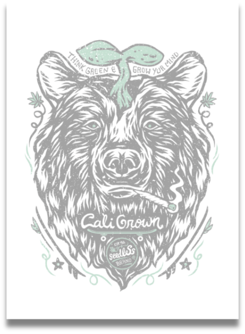 Art Print : Cali Grown