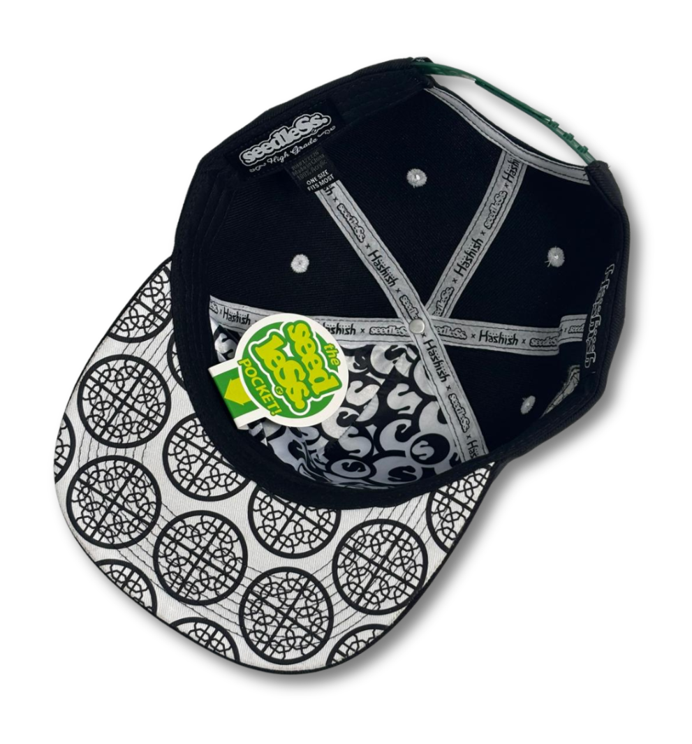 Hat : seedleSs. x Hashish : Black/White