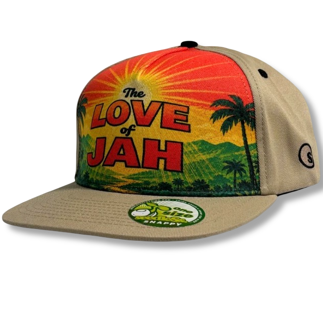 Hat : seedleSs. x Barrington Levy : Love of Jah : Tan/White