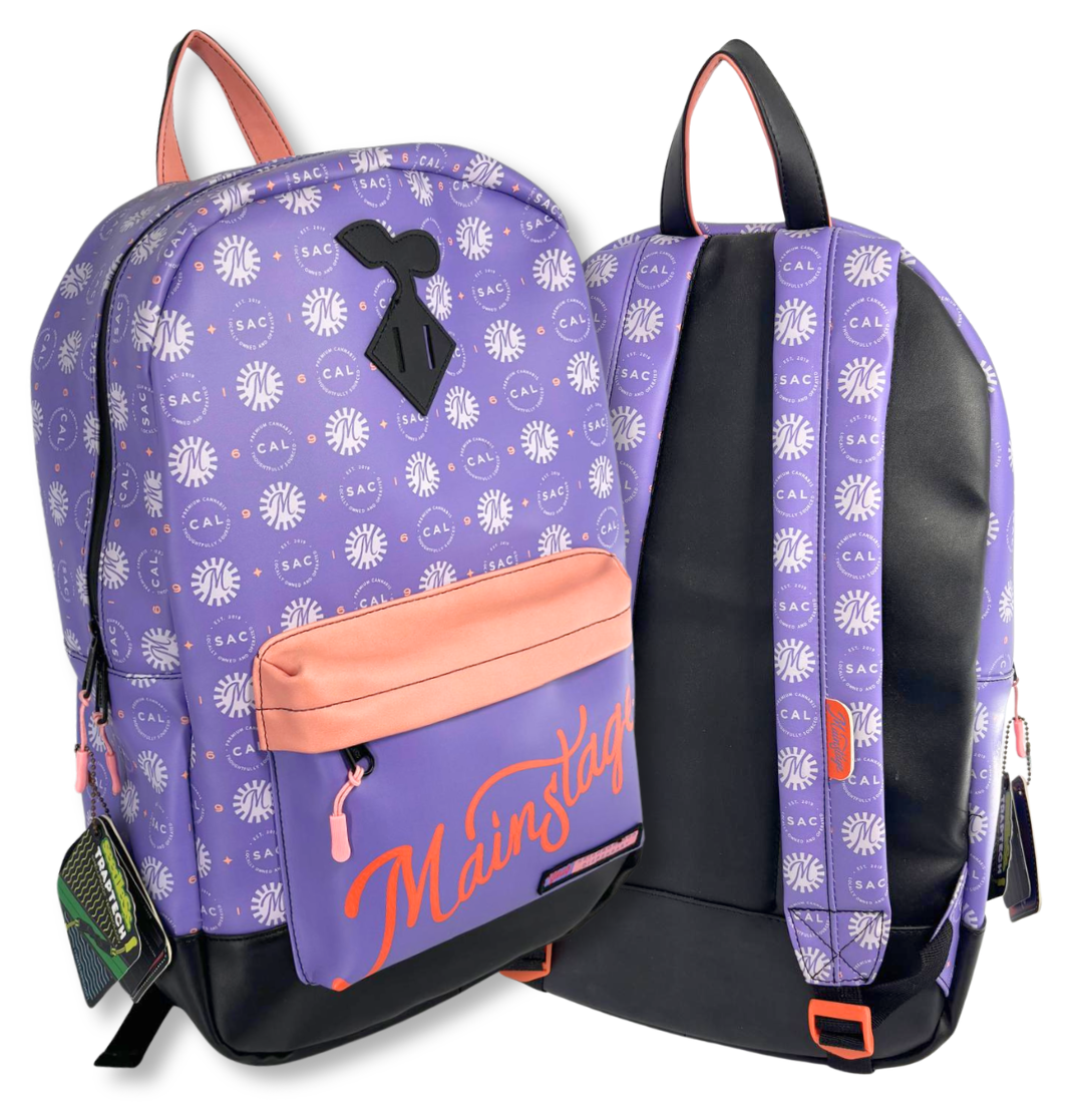 seedleSs. x Mainstage : Smellproof backpack : Purple