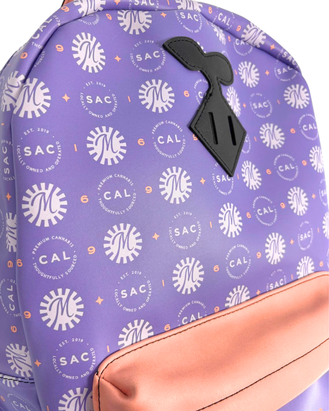 seedleSs. x Mainstage : Smellproof backpack : Purple