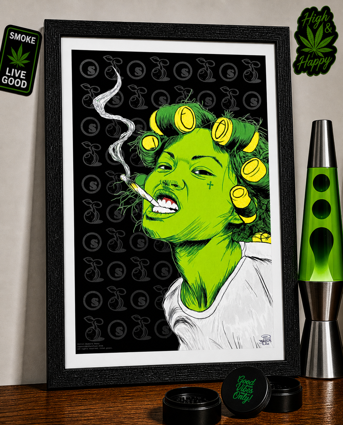 Art Print : Rolled Up