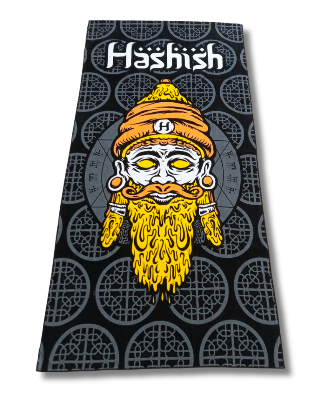Stash Towel : Hashish : Black
