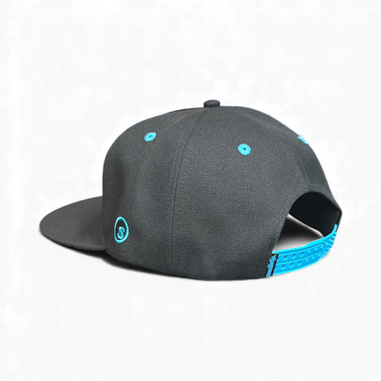 Hat : Coop High Grade : Black/Turquoise