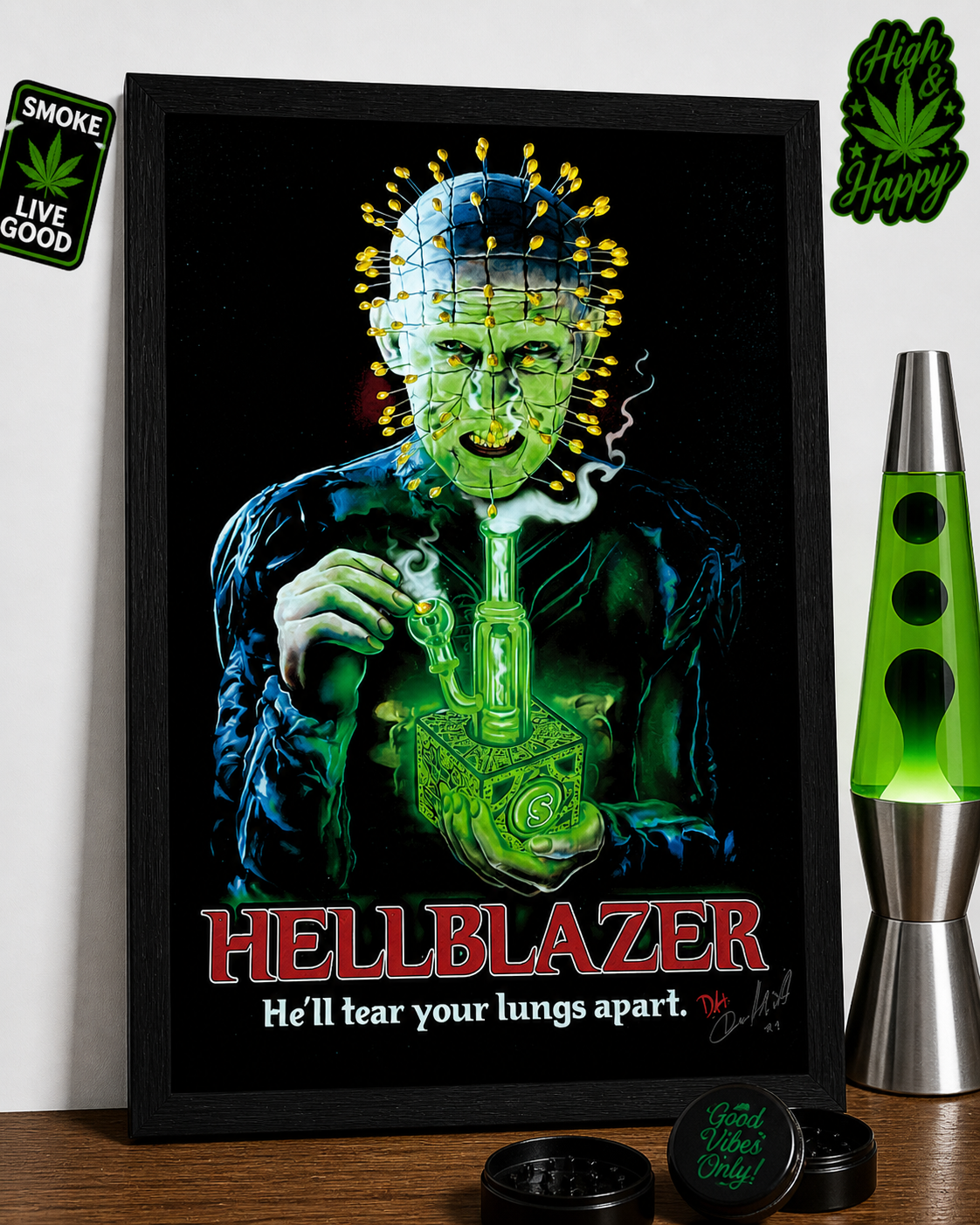 Art Print : Hell Blazer