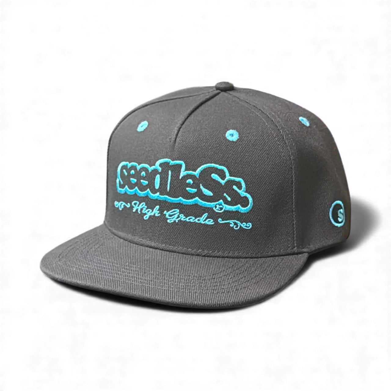 Hat : Coop High Grade : Black/Turquoise