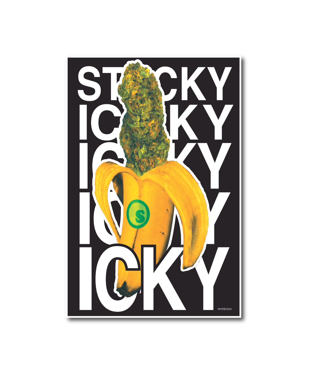 Art Print : Sticky Icky Icky