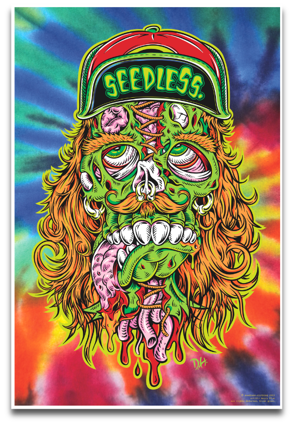 Art Print : Full Face Melt