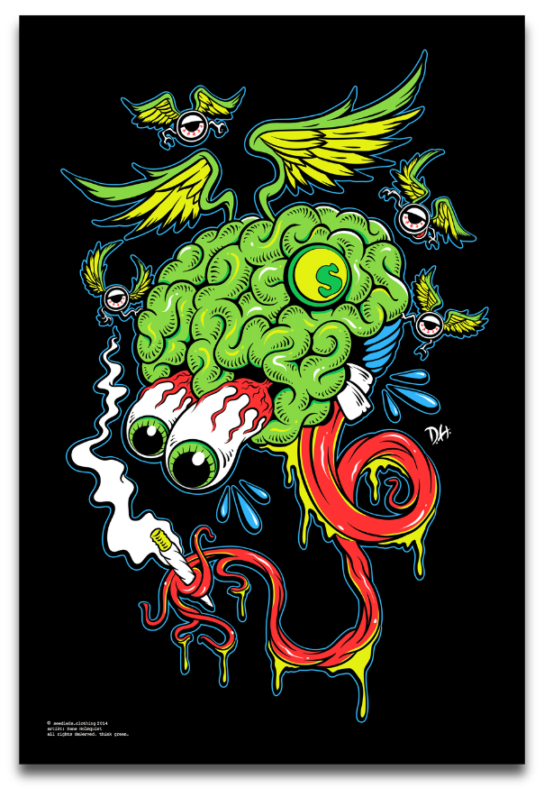 Art Print : Danebramage