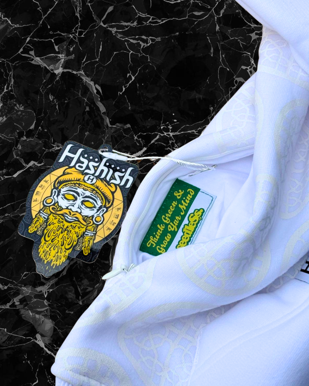 Hoody : seedleSs. x Hashish