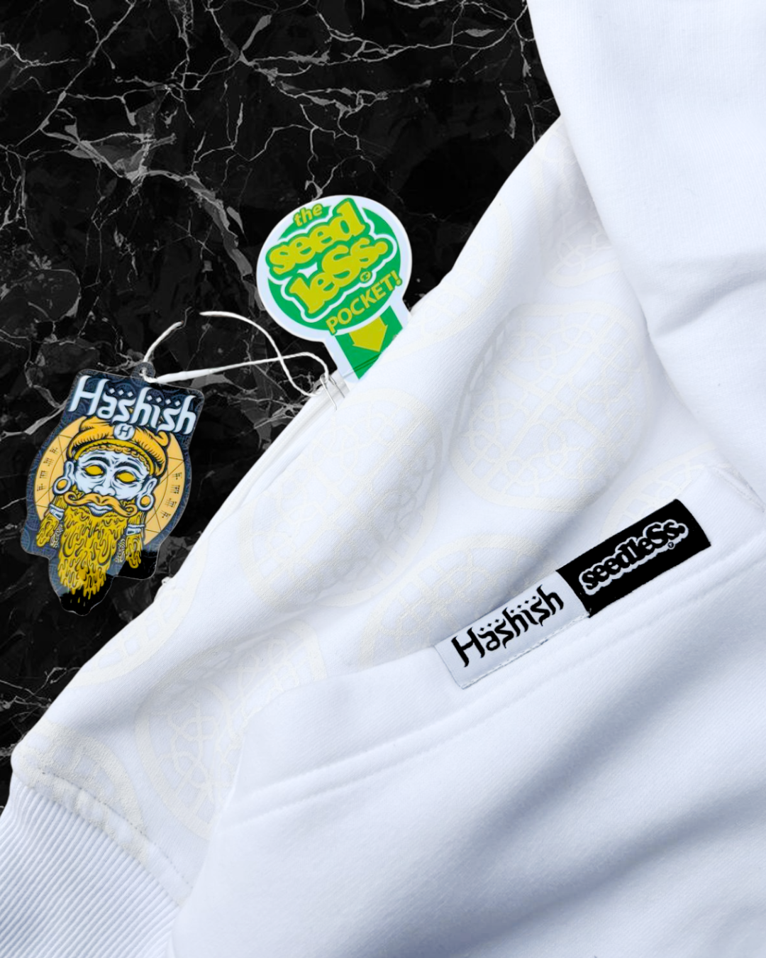 Hoody : seedleSs. x Hashish