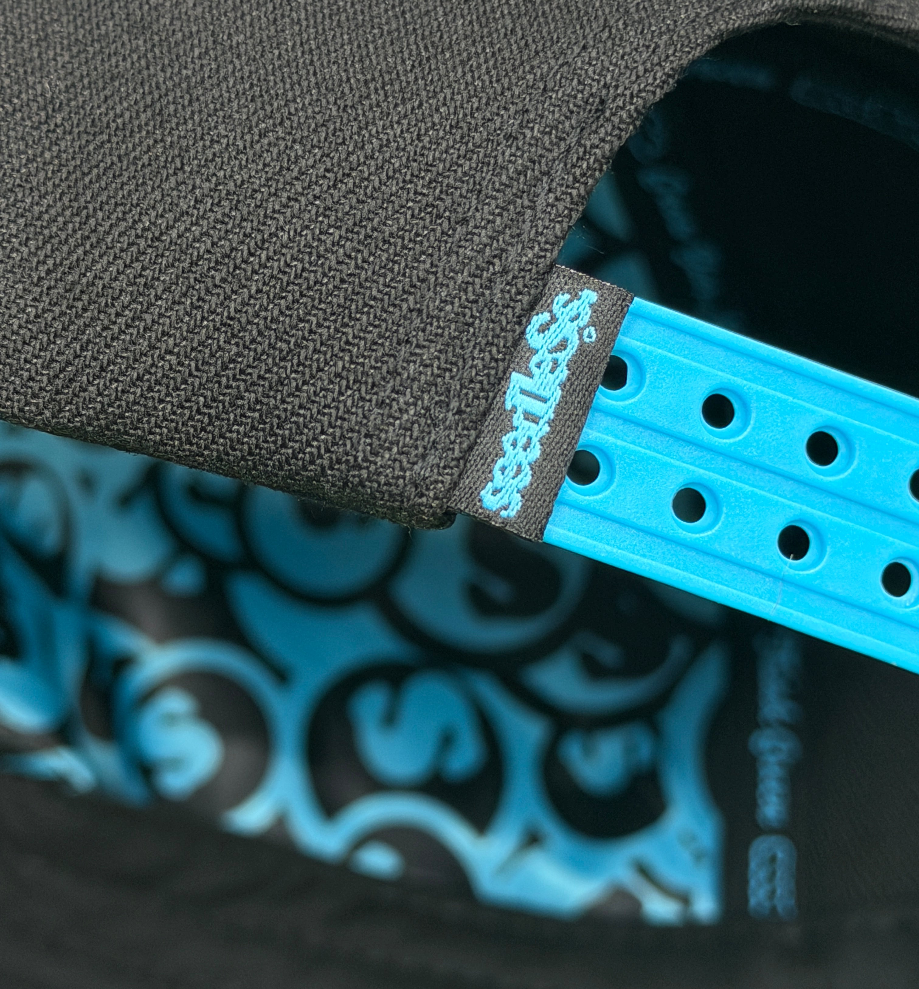 Hat : Coop High Grade : Black/Turquoise
