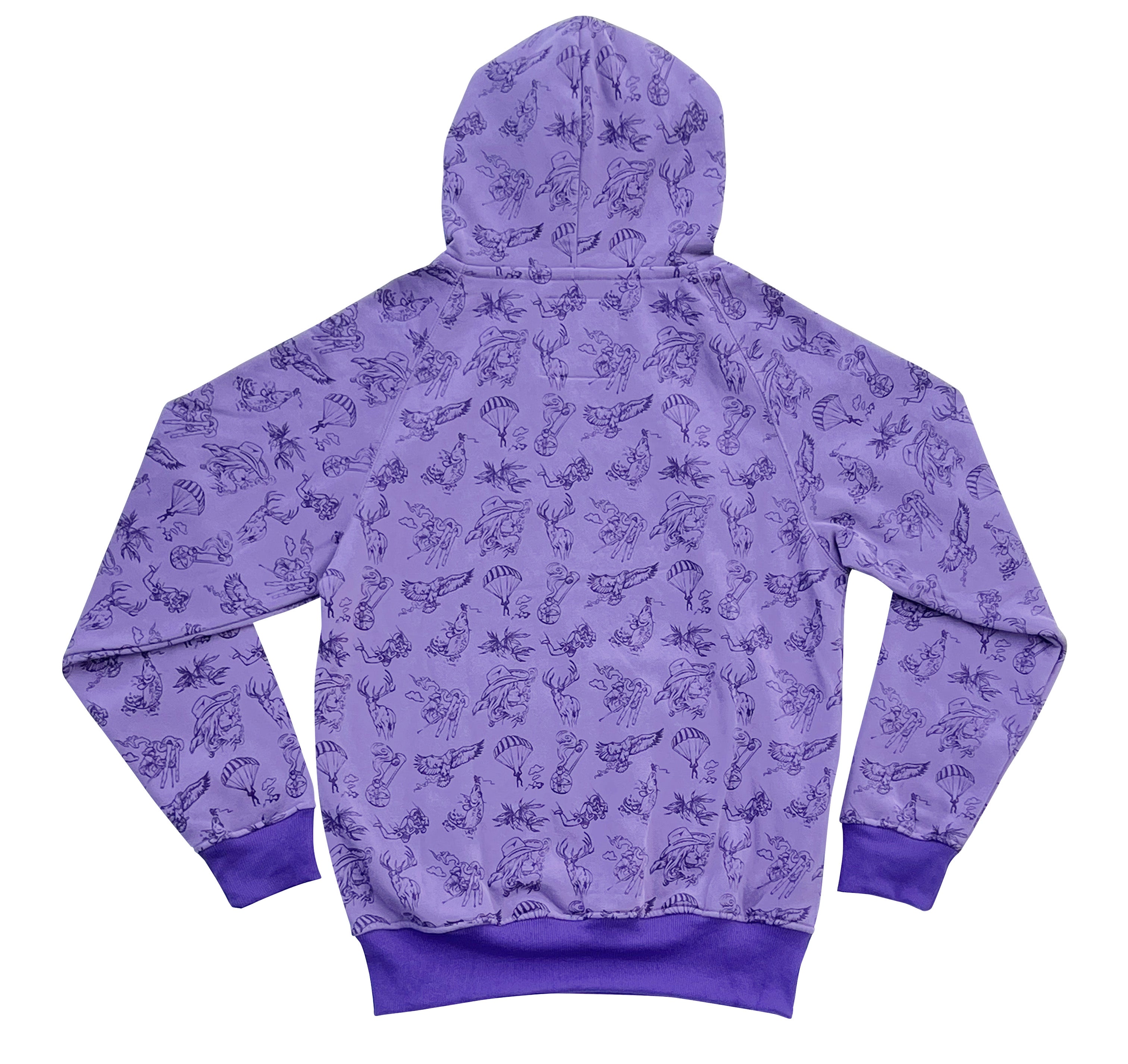 Hoody : seedleSs x Montana Kush : Purple