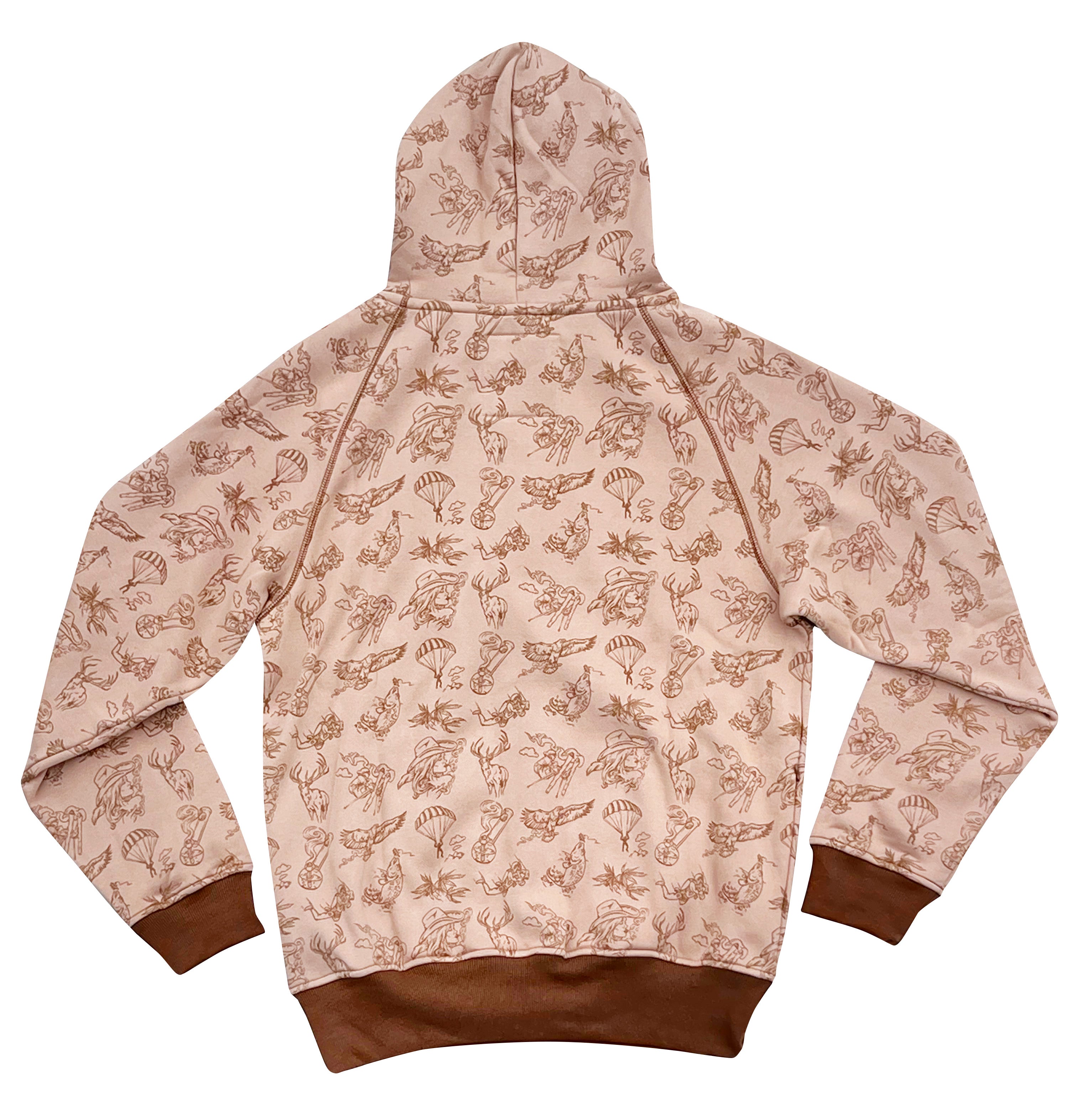 Hoody : seedleSs x Montana Kush : Brown