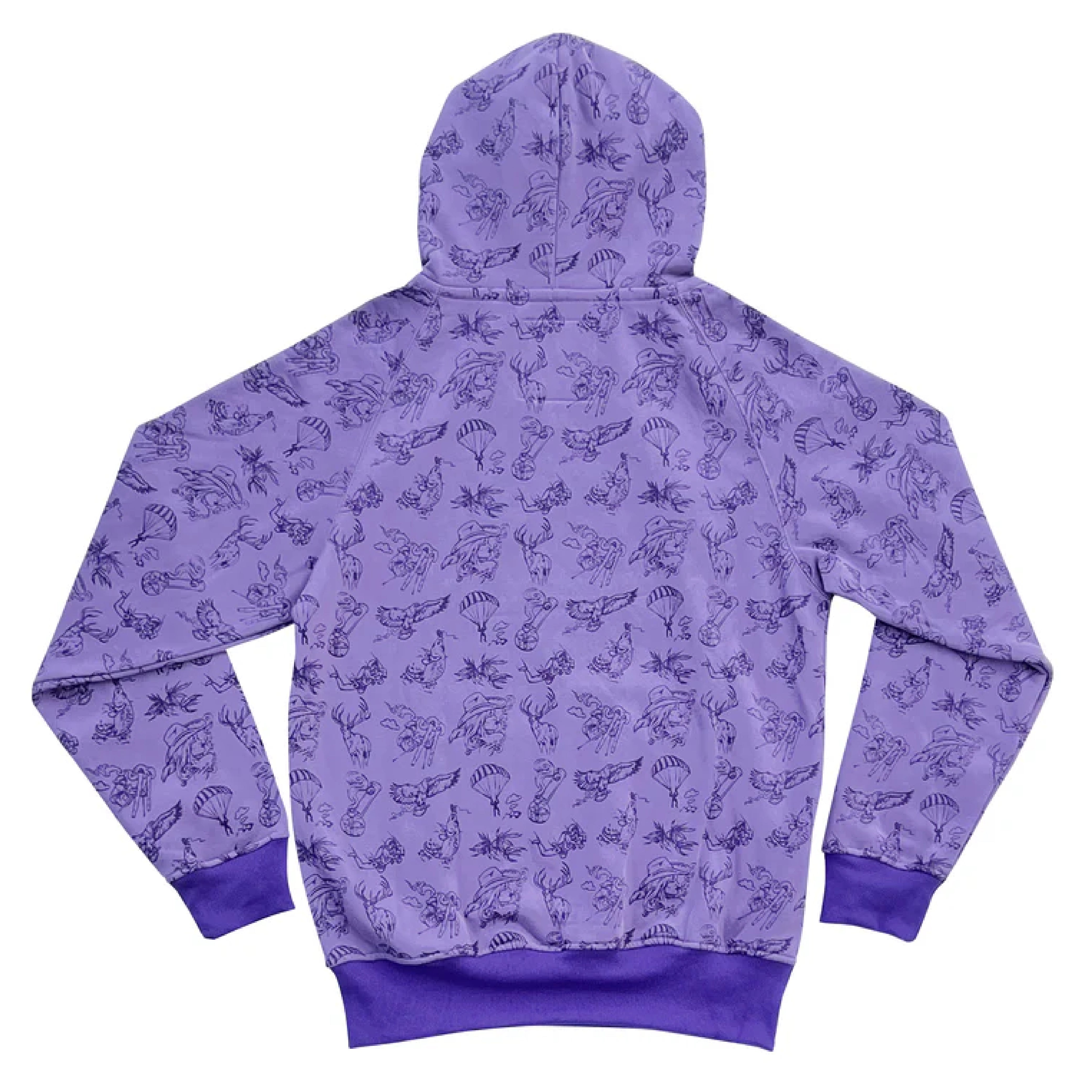 Hoody : seedleSs x Montana Kush : Purple