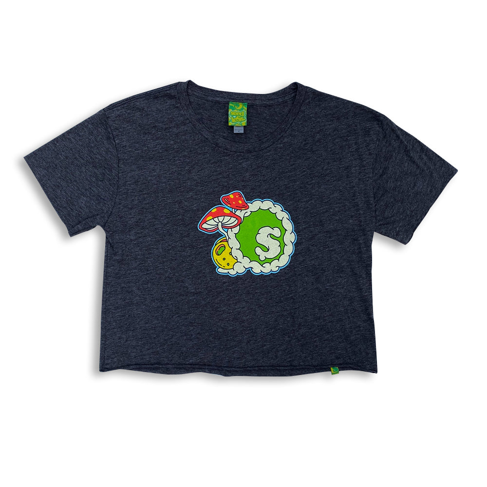 Womens Crop : Shroomy