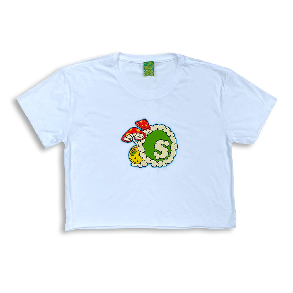Womens Crop : Shroomy