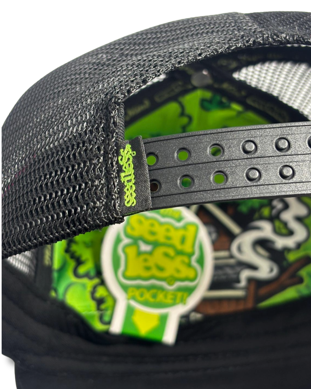 Trucker Hat : seedleSs. x Treehouse Lounge : Black