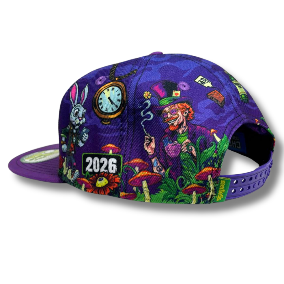 Hat : seedleSs. x CHAMPS : Wonderland : Purple