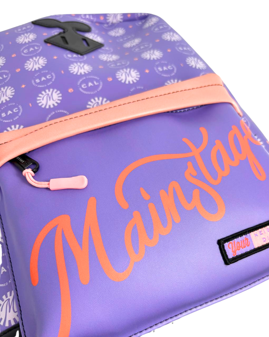 seedleSs. x Mainstage : Smellproof backpack : Purple