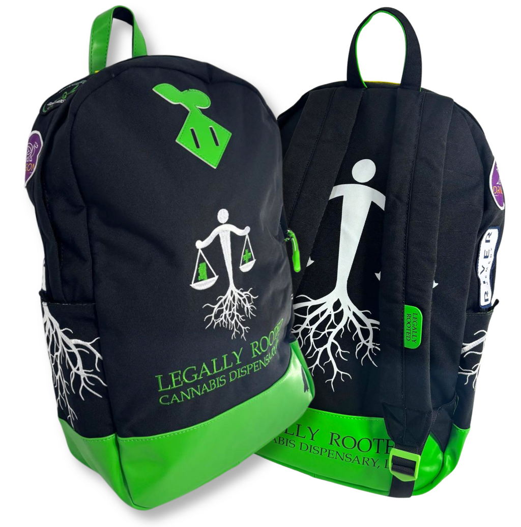 seedleSs. x Legally Rooted : Smellproof backpack