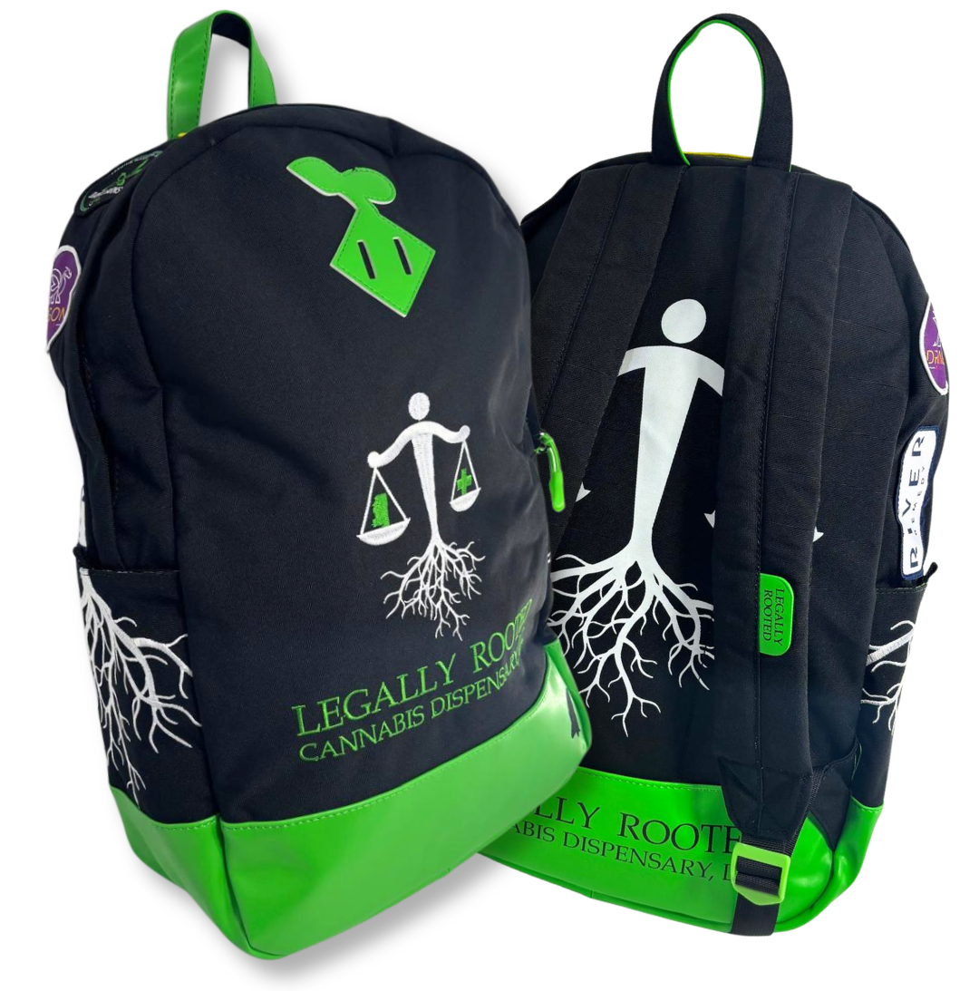 seedleSs. x Legally Rooted : Smellproof backpack