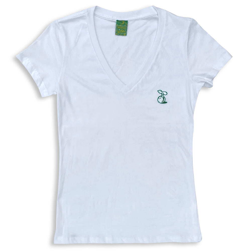 Womens Tee : V Sprout