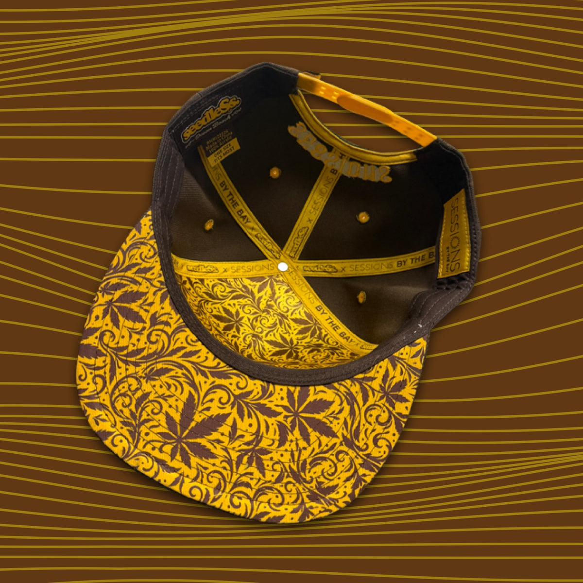 Hat : seedleSs. x Sessions : SD : White/Brown