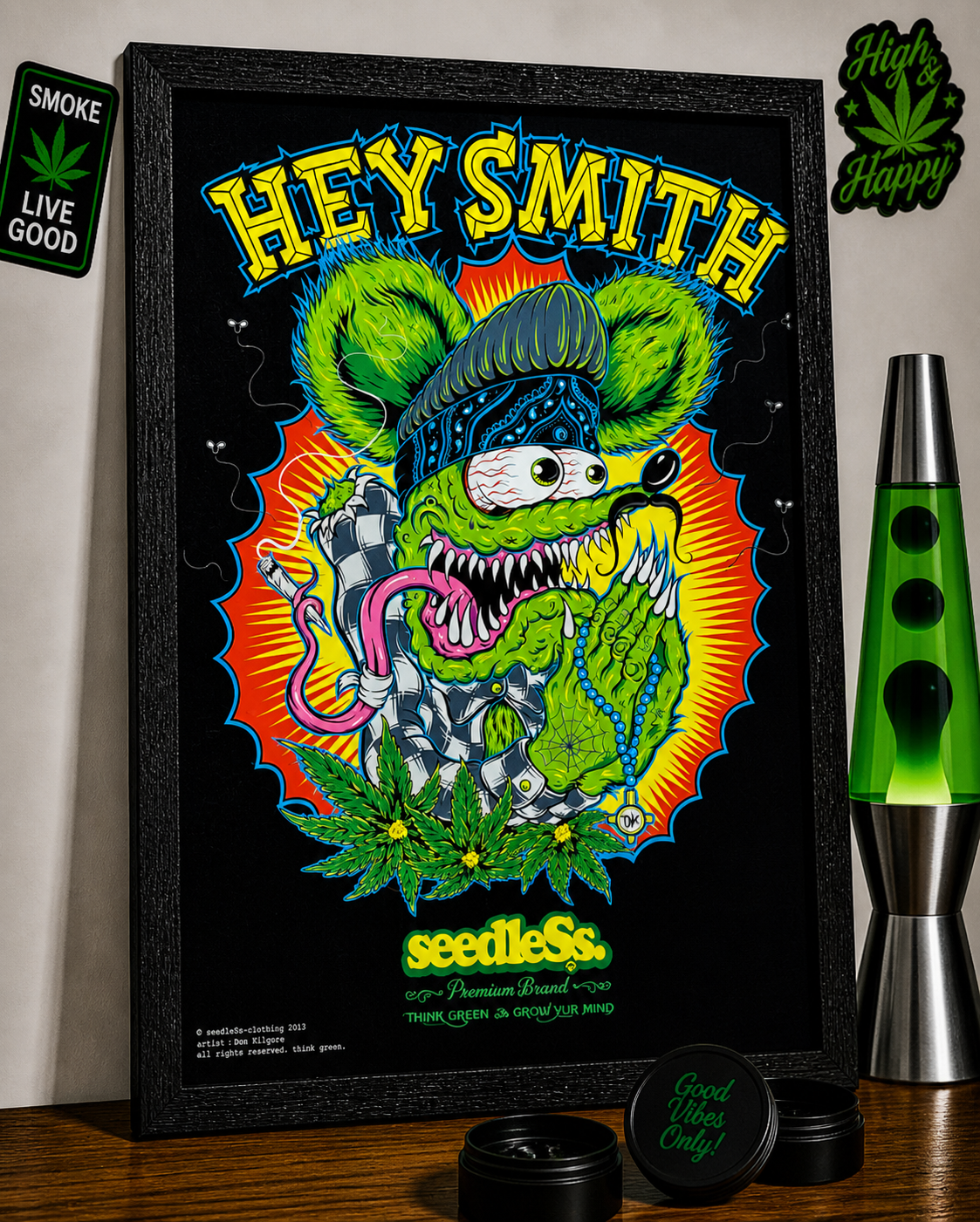 Art Print : Hey Smith x seedleSs.