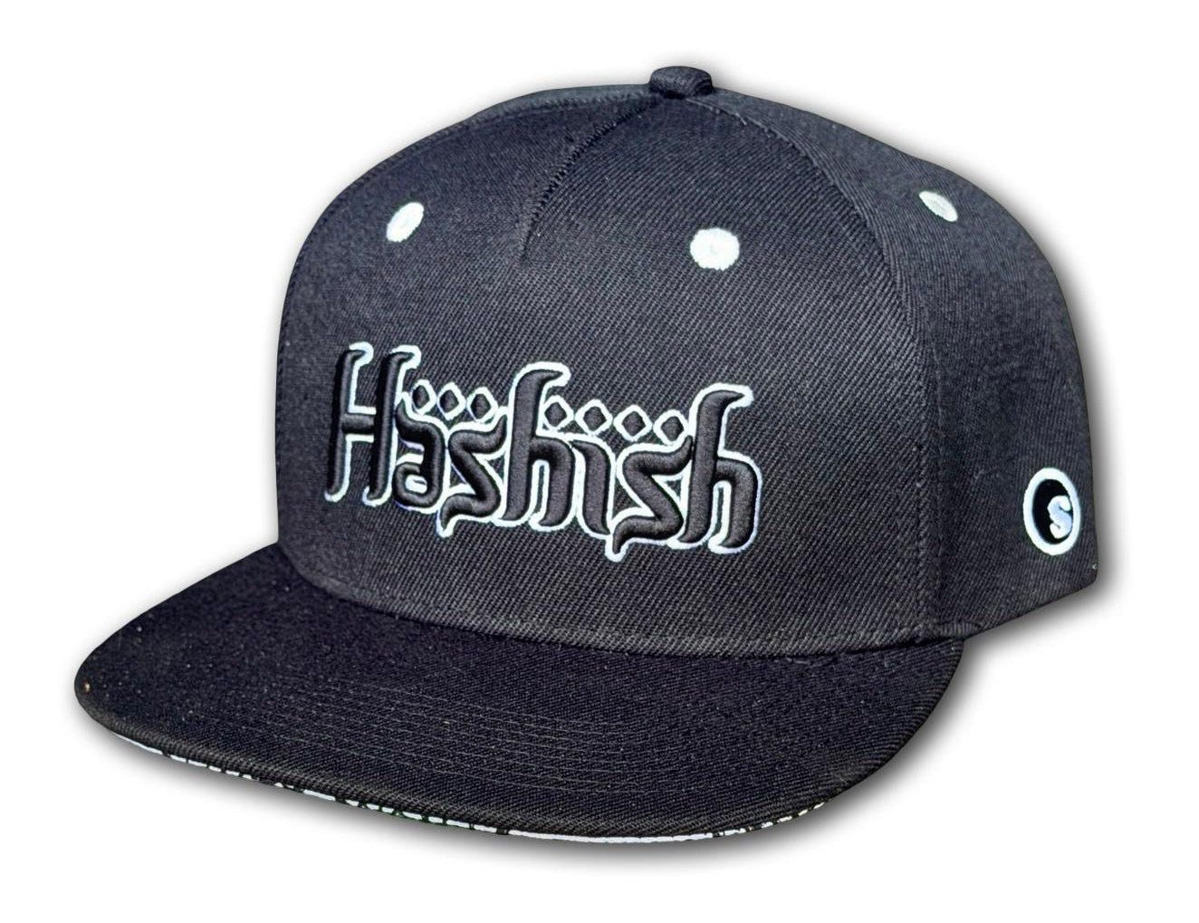 Hat : Hashish x seedleSs. : Black/White