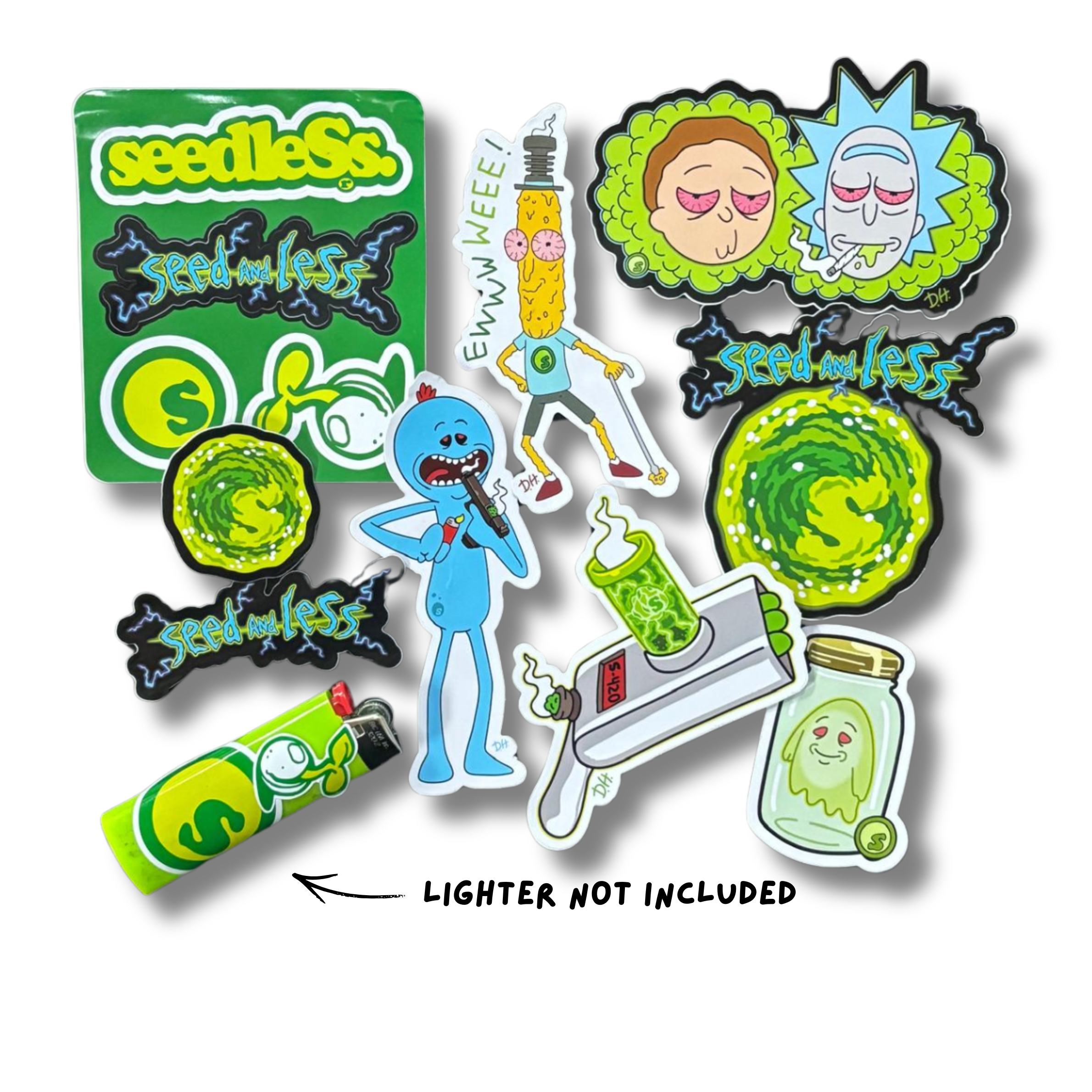 Sticker Pack-riPpin mOrty