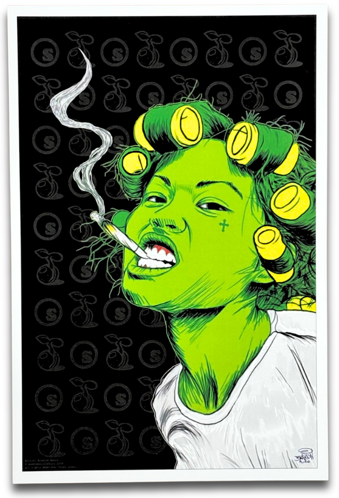 Art Print : Rolled Up