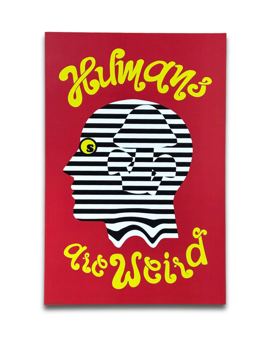 Art Print : Humans Are Weird