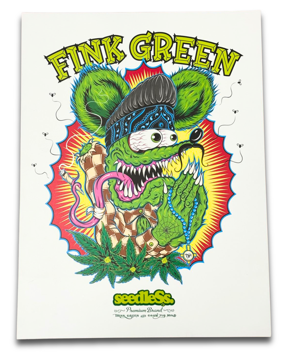 Art Print : Fink Green : 24x18