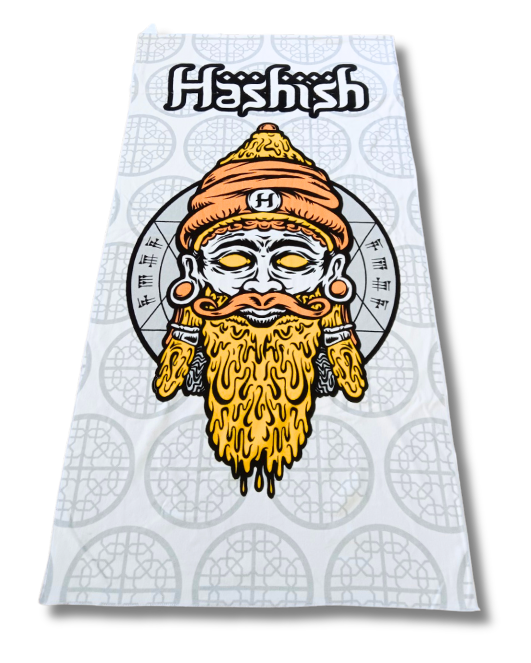 Stash Towel : Hashish : White