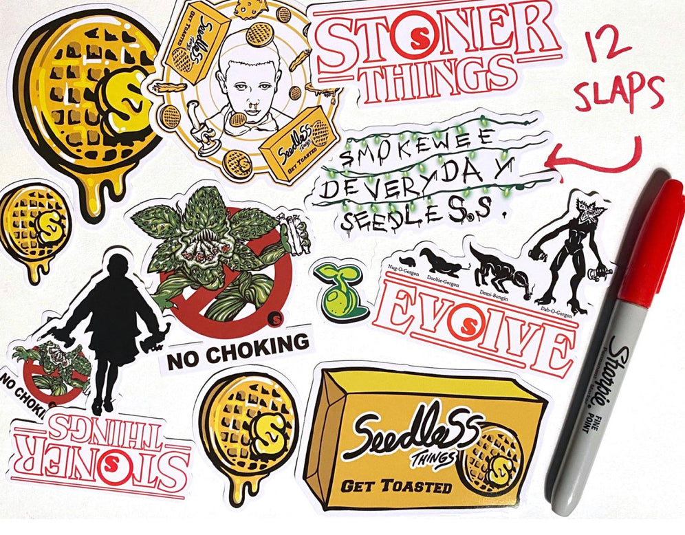 FREE PACK O SLAPS : STONER THINGS : DISCOUNTS AUTOMATICALLY IN BASKET